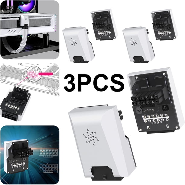WDOplteas Adaptador Corriente 450 W para Tarjeta Gráfica 4090 4080 4070 Ti 3090 (blanco STD)
