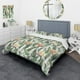 thumbnail image 1 of Designart 'Pattern Tropical Flowers' Juego de Funda Nórdica Tropical, 1 of 5