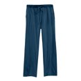 thumbnail image 3 of ZZwxWA Linen Pants Womens Casual Cotton Yoga Pants with Pockets Drawstring Elastic Waist Straight-Leg Lightweight Trousers, 3 of 3