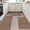 A, variant on 71 Inch Extra Large Plush Rug, Soft Long Velvet Bedroom Runner, Absorbent Bath Floor Carpet, Non Slip Washable Room Mat, Modern Living Room Decor