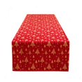 thumbnail image 3 of Yhmxh Christmas Table Runner 108.26 x 11.02 Inch, Gold Foil Christmas Tree Pattern Table Runner, Holiday Decorative Table Decor for Dining Table, Xmas Party, Farmhouse Indoor Home Decor, 3 of 7