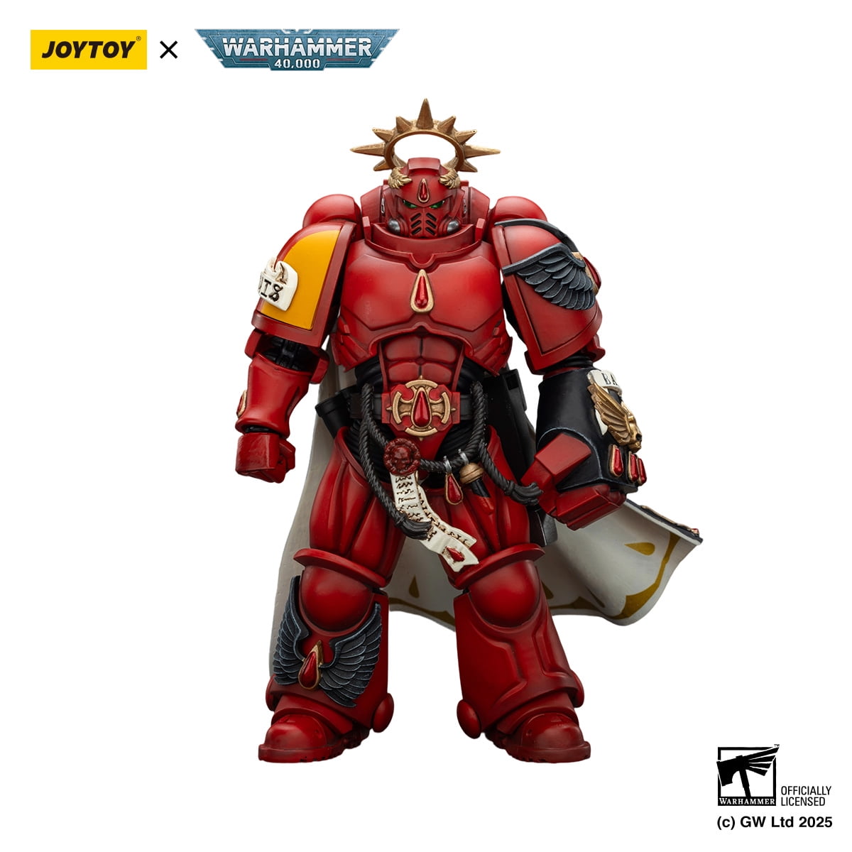 JoyToy Warhammer 40K Imperial Fists MkIII Despoiler Sergeant 1:18 Scale Action Figure With Power Fist