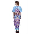 thumbnail image 2 of Miss Lavish London Kaftan Dresses for Women,Beach Kaftan Coverups,Hawaiian Coverups for Women,Long Beach & Swimsuit Coverups,Plus Size African Caftan Dress,Moroccan Style Loungewear Purple XL, 2 of 6