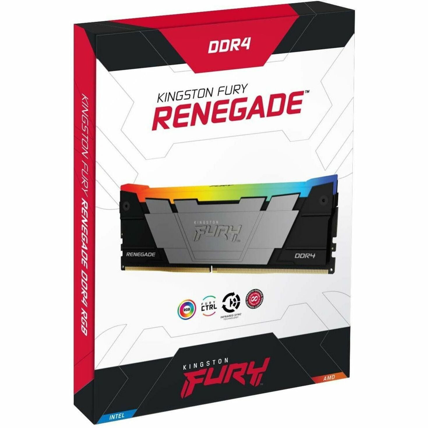 Kingston FURY Renegade RGB - DDR4 - kit - 64 GB: 2 x 32 GB - DIMM