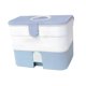 thumbnail image 2 of Caja de almacenamiento Bolsa de cosméticos de gran capacidad Capacidad de carga 3 kg Contenedor portátil profesional Accesorios de manicura Bolsa de , Azul Yinane Estuche de transporte de esmalte de uñas, 2 of 8