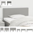 thumbnail image 3 of vidaXL Headboards 2 pcs Dark Gray 39.4"x2"x30.7"/34.6" Fabric, 3 of 76