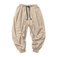 thumbnail image 5 of Ruyang Toddler Baby Boys Drawstring Harem Pant Lightweight Loose Fitting Sports Pants Kids Solid Breathable Casual Sweatpant, 5 of 6
