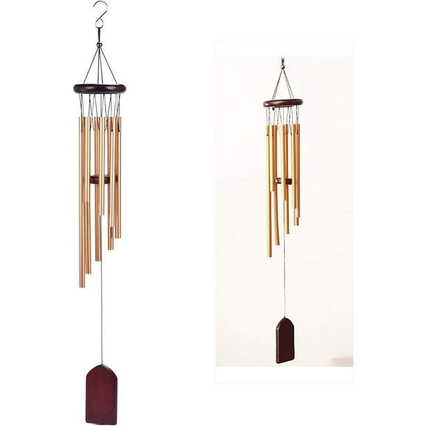 8 tube metal wind chimes Listen to the natural relaxing soothing sound wind  chimes 