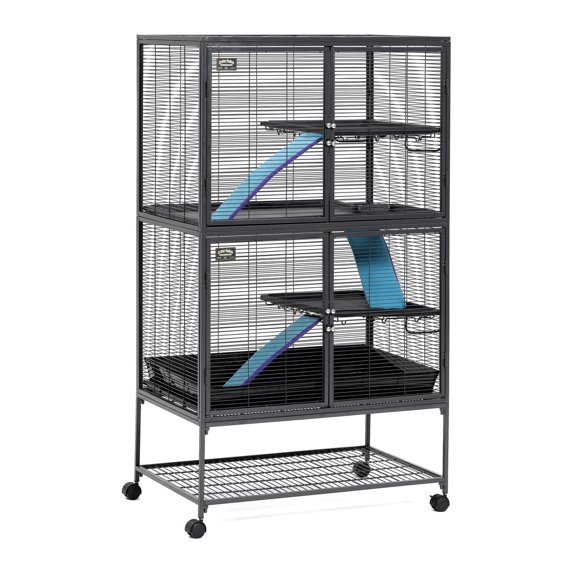 MidWest Critter Nation 36"x25"x63" Double Unit Small Animal Cage Habitat