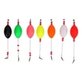 thumbnail image 2 of Fishing Bobber, Light Weight Bright Colors High Sensitivity Fishing Float Bobbers 7Pcs  For Freshwater, 2 of 8