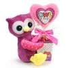 Progressive Balloons and Gifts Purple Owl Heart Pick Candy Gift