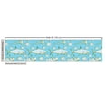 thumbnail image 2 of Ambesonne Shark Fabric by the Yard Upholstery, Vintage Sea Creatures, 3 Yards, Pale Blue Grey Green, 2 of 4