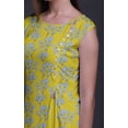 thumbnail image 4 of Bimba Printed Straight Tunic DressesÃ‚Â&nbsp;ForÃ‚Â&nbsp;Women Sleeveless Side Slit Kurti, 4 of 6