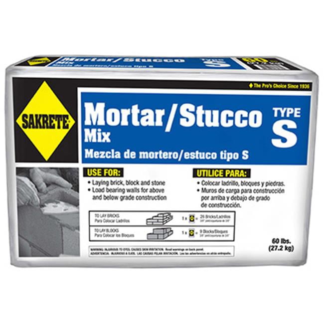 60LB Type S Mortar Mix
