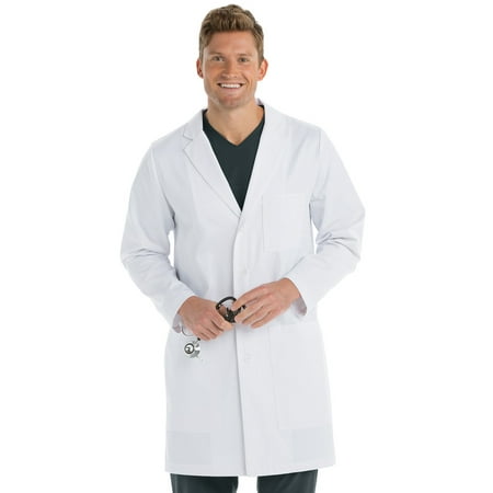 B1 Team Lab Coat for Men – Professional Full Length, Long Sleeve