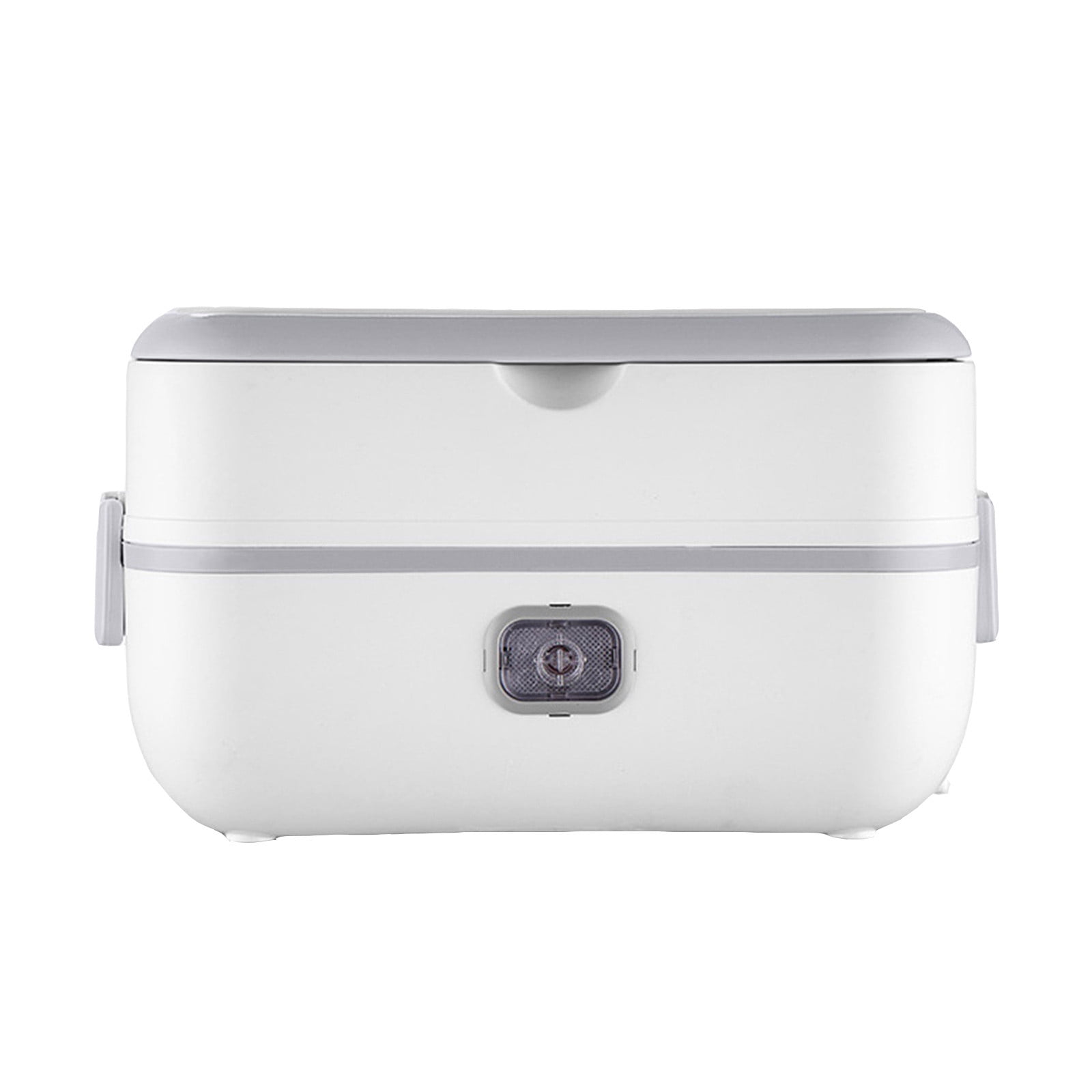 Self Heating Lunch Box Cordless, Cordless Lunch Box with 1L, 158°F Heat, 16000mAh echargeable Battery Powered Food Warmer for Work, Self Heating for Office, Car, and Outdoor Use(White)