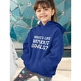 thumbnail image 5 of Tstars Kids' Soccer Hoodie - Perfect Gift for Soccer Lovers - Unisex Sports Apparel - L, Blue, 5 of 8