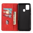 thumbnail image 4 of Allytech Samsung Galaxy A21S Case [NOT for A21], Slim Fit PU Leather Folio Stand Shockproof Anti-scratch Cards Holder Protective Wallet TPU Case Cover for Samsung Galaxy A21S Phone, Red, 4 of 4
