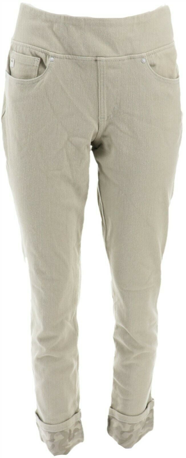 pull on cuffed jeans