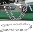 thumbnail image 1 of Chain For Trailer Trailer  Chain 3500lbs Towing Wire Ropes With Double Spring Clip Hooks For Trailer RV, 1 of 8