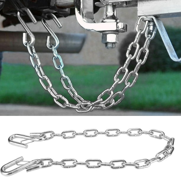 Safety Chains Hook,Trailer Safety Chain 3500lbs Trailer Safety Wire Ropes  Trailer Safety Chain Effortless Installation