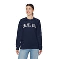 thumbnail image 7 of Chapel Hill North Carolina NC Sweatshirt Gifts Crew Neck Shirt Long Sleeve, 7 of 7