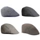 thumbnail image 5 of Gorra de conductor plana para mujer, , vendedor de periódicos, de , sombreros, 5 of 5