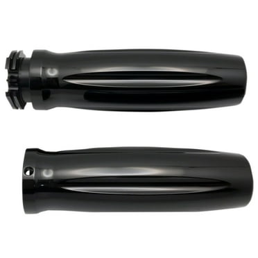 Pro-One Black Millenium Billet Aluminum Handlebar Grips (501310B)