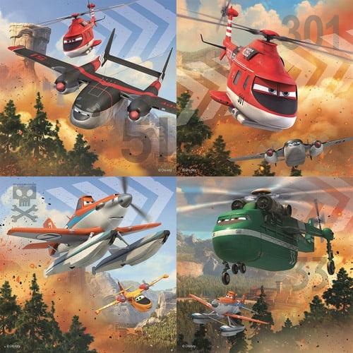 Disney Planes 2 Puzzle 4 Pack In Case By Ravensburger Walmart Com Walmart Com