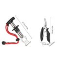 thumbnail image 1 of Lixada Multifunctional T Handle Stainless Steel Fish Lip Gripper Grip Pliers Set Fishing Tackle Control Fish Plier Fishing Tool, 1 of 5