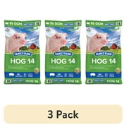 (3 pack) Family Farm Hog 14 | Complete Feed for Growing & Finishing Pigs |40 lb