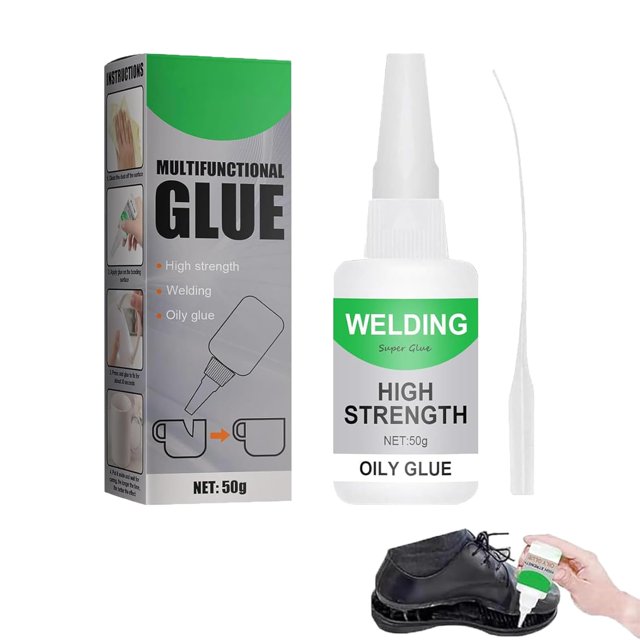 Plothuge Welding Glue, Rooksey Oily Glue, Welding High-Strength Oily Glues, Welder Professional AdhesiveGlue, OilyGlue - SuperGlue, Repairs Last Long Time for Metal,Wood,Ceramics,Leather,Glass