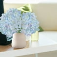 thumbnail image 5 of Kugisaki Artificial Flowers Fake Flowers Silk Hydrangea Arrangements Wedding Bouquets Decorations Plastic Floral Home Kitchen Garden Party Festival Bar DIY, 5 of 7