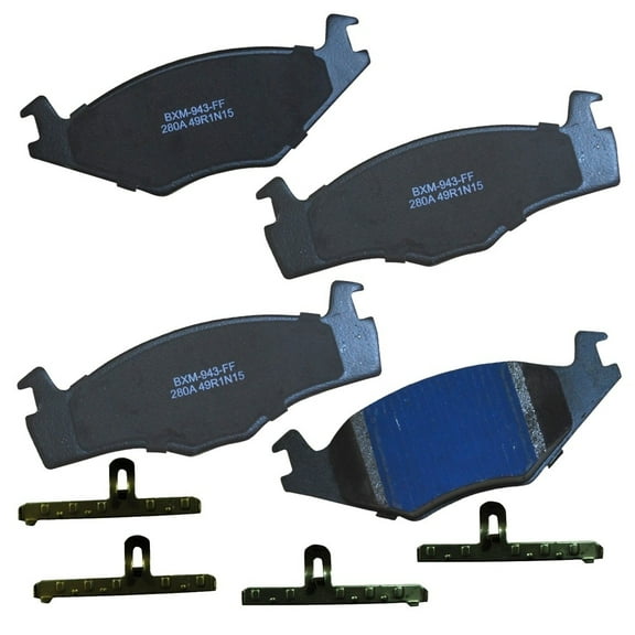 Disc Brake Pad Set Fits select: 1990-1993 VOLKSWAGEN CABRIOLET, 1990-1992 VOLKSWAGEN JETTA
