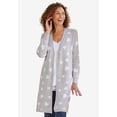 thumbnail image 3 of Woman Within Plus Size Perfect Cotton Duster Sweater, 3 of 6