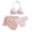 Pink, variant on SHenli Girls Tankini Swimsuits with Shorts 10-12 Cut Out Bikini Sets for Girls 16-18 Adjustable Strap Tankini with Shorts 3 Pieces Cute Ruffle Girls Bathing Suits Size 7-8