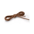 thumbnail image 2 of INSPIRE CHIC Unisex Waxed Solid Round Shoelaces 2 Pairs Oxford Shoestrings for Dress Shoes Boots Red Brown 150cm / 59.05", 2 of 5