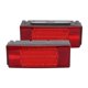thumbnail image 3 of 2pcs LED Tail Light IP68 Waterproof Red Taillight Universal for Pickup Truck Boat DC12V, 3 of 5