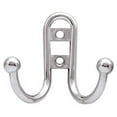 thumbnail image 2 of BRAINERD MFG CO/LIBERTY HDW Hook, Robe, Double, Polished Chrome B46115Z-CHR-C, 2 of 3