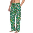 thumbnail image 2 of Xecao Flying Bees Men's Straight Lounge Pajama Pants: The Ultimate in Comfortable Sleepwear, 2 of 9
