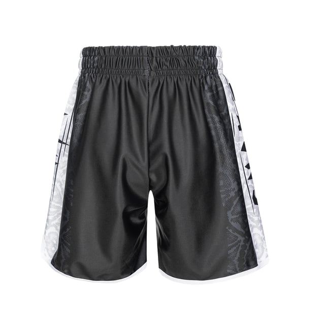 Shorts de Boxe Muay Thai pour Garçons Enfants MMA Kickboxing Trunks Arts Martiaux Grappling Bas Vêtements de Sport Type A 5-6