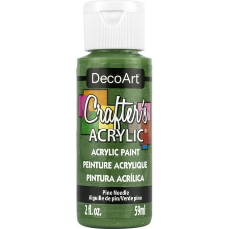 UPC: 0766218005892 | DecoArt Crafter s Acrylic Paint 2 oz. Pine Needle