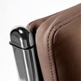 thumbnail image 3 of Pemberly Row High Back Contemporary Faux Leather Executive Office Chair in Tan, 3 of 7