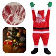 thumbnail image 1 of Escalada Papá Noel 3 6 Pies Felpa para El Techo Del Patio La Pared Ventana Puerta Hugtrwg, 1 of 9