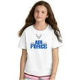 thumbnail image 4 of US Air Force Official USAF Wings Logo Crewneck T Shirts Boy Girl Teen Brisco Brands S, 4 of 6