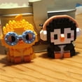 thumbnail image 1 of 2-Inch Mini Cartoon Animal Building Blocks Set - Creative Desk Decor & Gift For Younger Audiences, 1 of 5