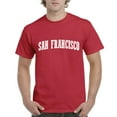 thumbnail image 1 of Artix - Men's T-Shirt Short Sleeve, up to Men Size 5XL - San Francisco, 1 of 5