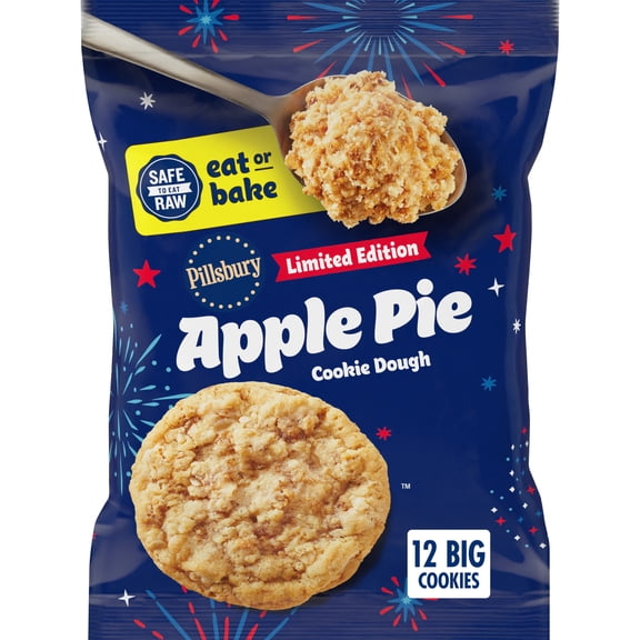 Pillsbury Ready to Bake! Cookie Dough, Limited Edition Apple Pie, 14 oz