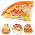 thumbnail image 3 of 2pcs Simulation Pizza Slice Models Realistic Pizza Slice Model Plastic Pizz Banmo, 3 of 3