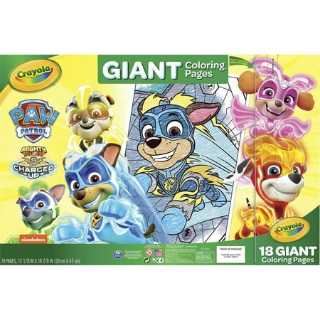 Crayola PAW Patrol Giant Coloring Pages